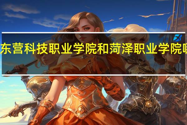 东营科技职业学院和菏泽职业学院哪个好