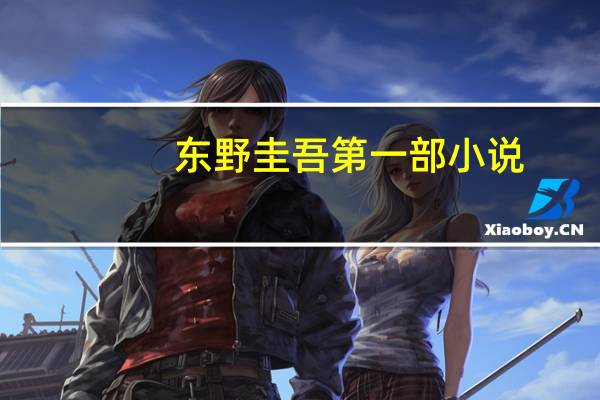 东野圭吾第一部小说