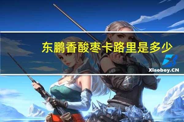 东鹏 香酸枣卡路里是多少