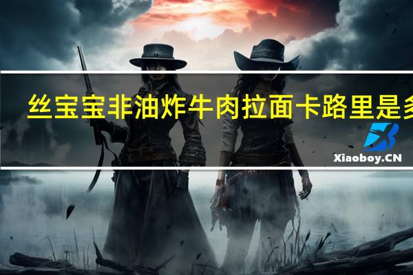 丝宝宝 非油炸牛肉拉面卡路里是多少