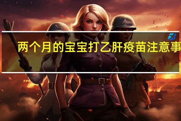 两个月的宝宝打乙肝疫苗注意事项(打乙肝疫苗注意事项)