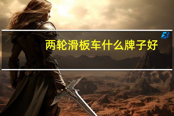 两轮滑板车什么牌子好（滑板车什么牌子好）