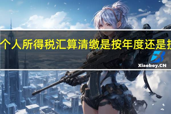 个人所得税汇算清缴是按年度还是按月干（个人所得税汇算清缴时间是次年的）