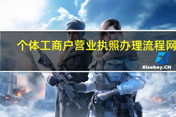 个体工商户营业执照办理流程网上(个体工商户营业执照办理流程)