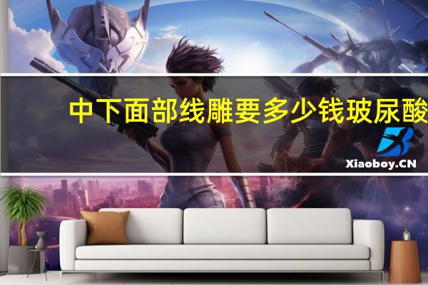 中下面部线雕要多少钱 玻尿酸与面部线雕对于面部除皱，效果怎么样