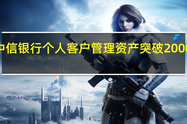 中信银行个人客户管理资产突破20000亿元