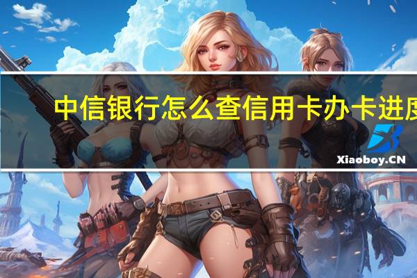 中信银行怎么查信用卡办卡进度（中信信用卡审批进度如何查询）