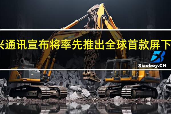 中兴通讯宣布将率先推出全球首款屏下照相手机