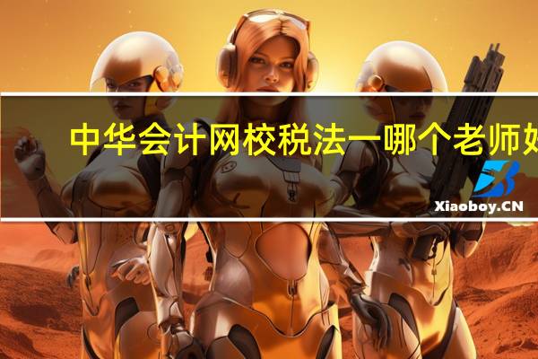 中华会计网校税法一哪个老师好