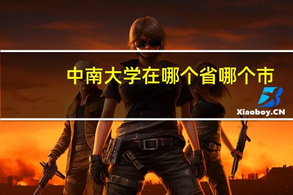 中南大学在哪个省哪个市