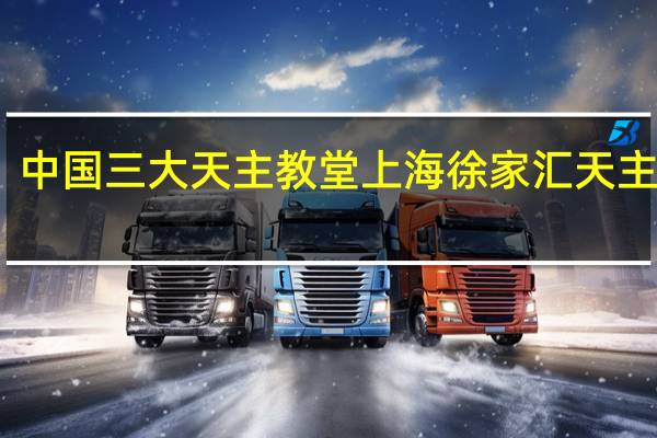 中国三大天主教堂 上海徐家汇天主教堂