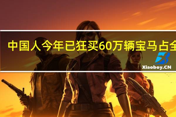 中国人今年已狂买60万辆宝马 占全球1/3