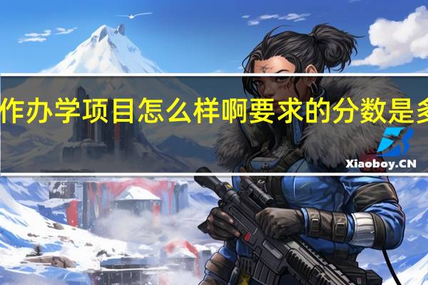 中国农业大学的中外合作办学项目怎么样啊要求的分数是多少啊 中国农业大学国际学院