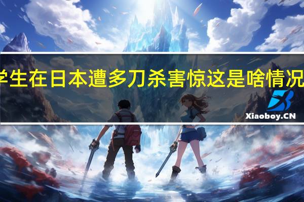 中国留学生在日本遭多刀杀害 惊这是啥情况留学生又被杀