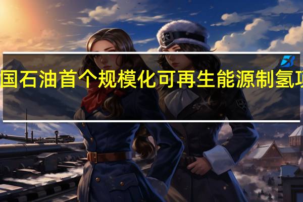 中国石油首个规模化可再生能源制氢项目开工