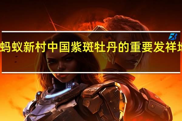中国紫斑牡丹蚂蚁新村 中国紫斑牡丹的重要发祥地和栽培研发中心在