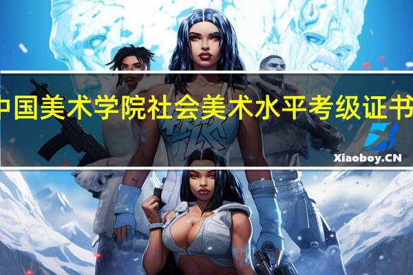 中国美术学院社会美术水平考级证书的作用