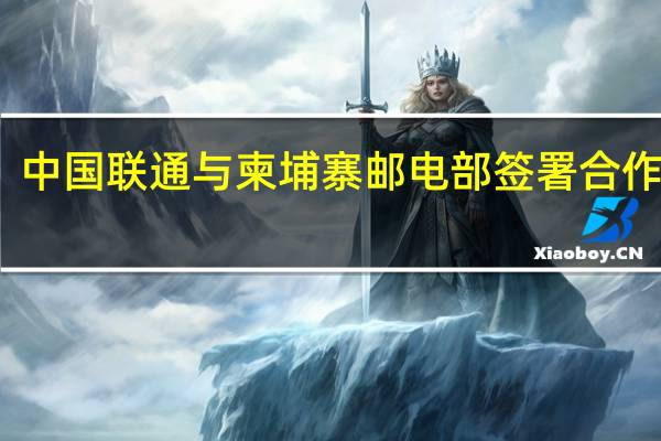 中国联通与柬埔寨邮电部签署合作声明