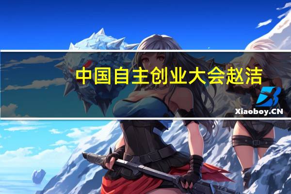 中国自主创业大会赵洁（中国自主创业大会）