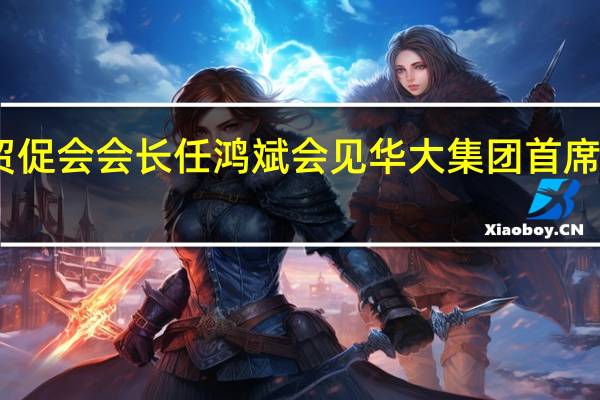 中国贸促会会长任鸿斌会见华大集团首席执行官尹烨