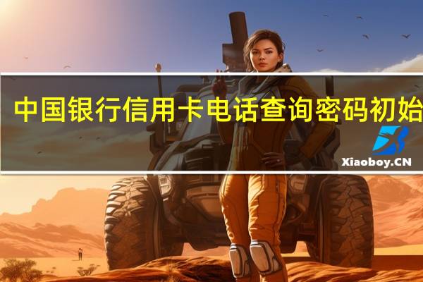 中国银行信用卡电话查询密码初始密码（中国银行信用卡电话）
