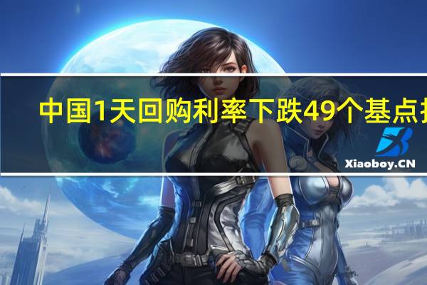 中国1天回购利率下跌49个基点报1.6992%中国7天回购利率下跌37个基点报1.8667%