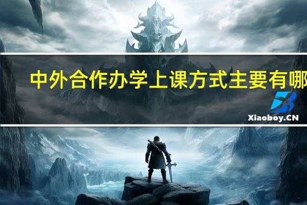 中外合作办学上课方式主要有哪些