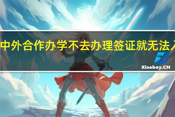 中外合作办学不去办理签证就无法入学吗