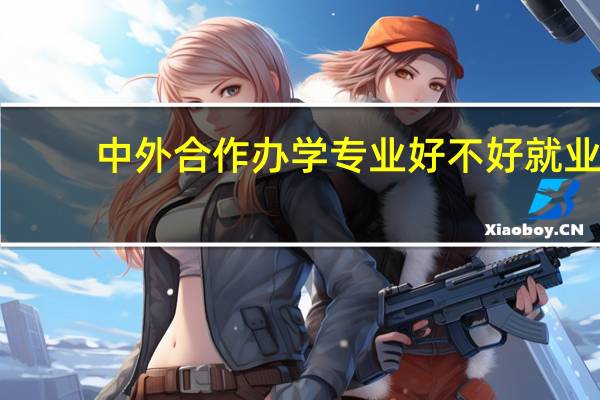 中外合作办学专业好不好就业