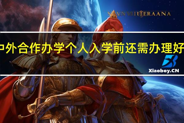 中外合作办学个人入学前还需办理好签证吗