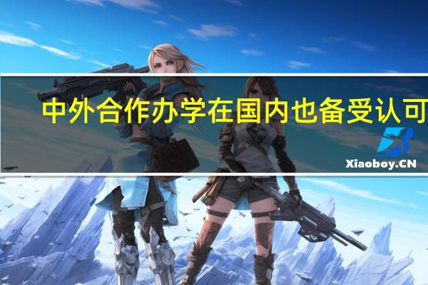 中外合作办学在国内也备受认可吗