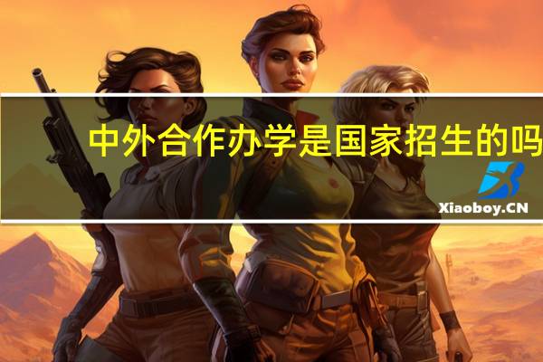 中外合作办学是国家招生的吗