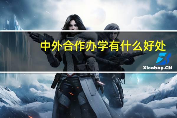 中外合作办学有什么好处