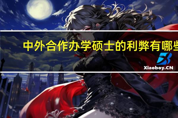 中外合作办学硕士的利弊有哪些