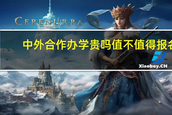 中外合作办学贵吗值不值得报名