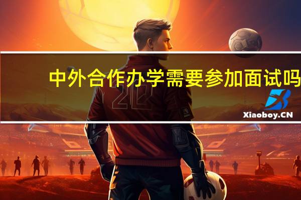 中外合作办学需要参加面试吗