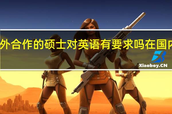中外合作的硕士对英语有要求吗在国内认可吗