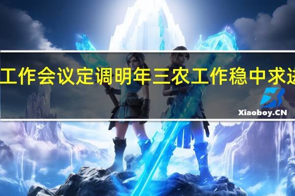 中央农村工作会议定调明年三农工作 稳中求进推进全面振兴