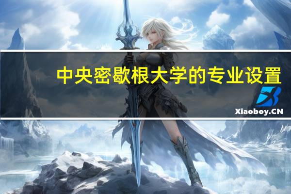 中央密歇根大学的专业设置
