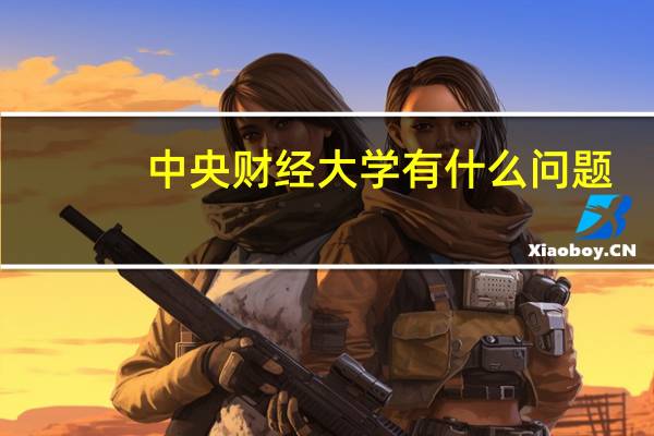 中央财经大学有什么问题