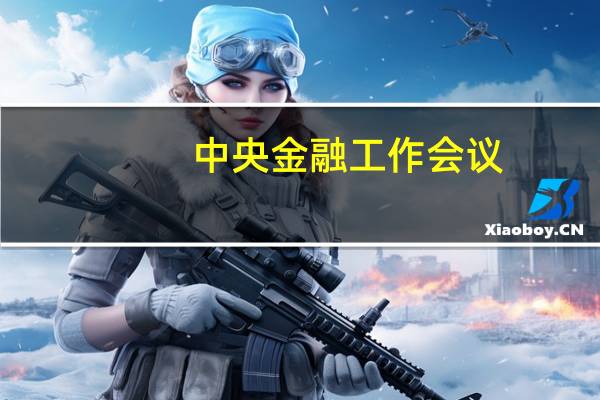 中央金融工作会议：着力做好当前金融领域重点工作