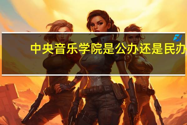 中央音乐学院是公办还是民办