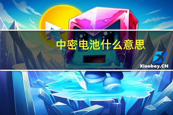 中密电池什么意思