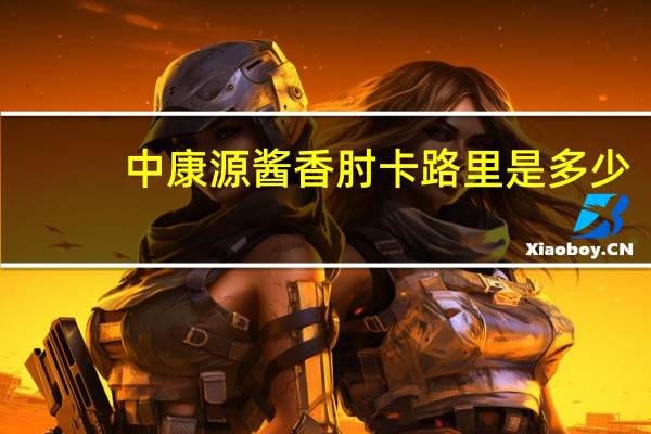 中康源 酱香肘卡路里是多少