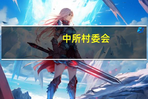 中所村委会（各中村简介）
