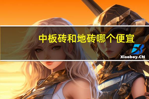 中板砖和地砖哪个便宜