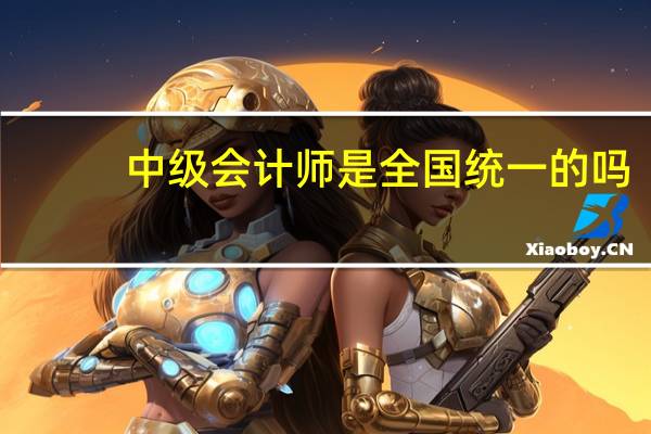 中级会计师是全国统一的吗