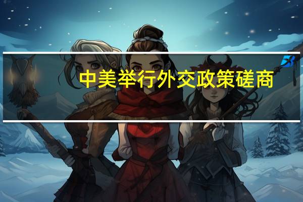 中美举行外交政策磋商