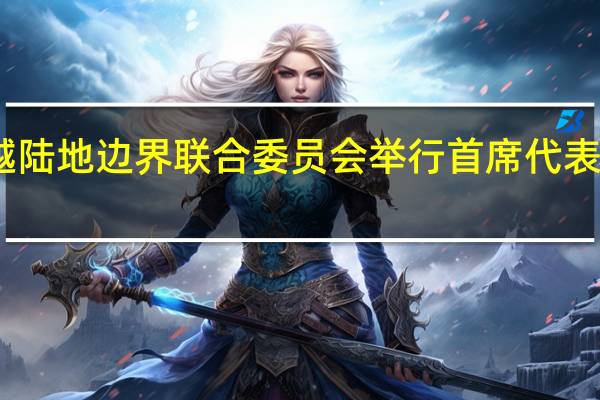 中越陆地边界联合委员会举行首席代表特别会晤