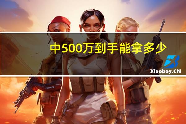 中500万到手能拿多少（中500万实际到手多少钱）